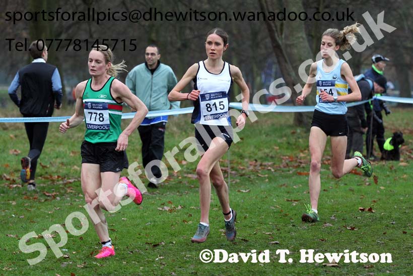 Senior women's European Cross Country Trials, Sefton Park, Liverpool. Photo: David T. Hewitson/Sports for All Pics